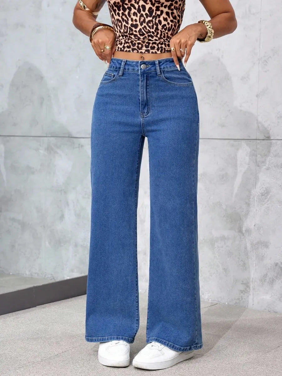 MID RISE BAGGY JEANS