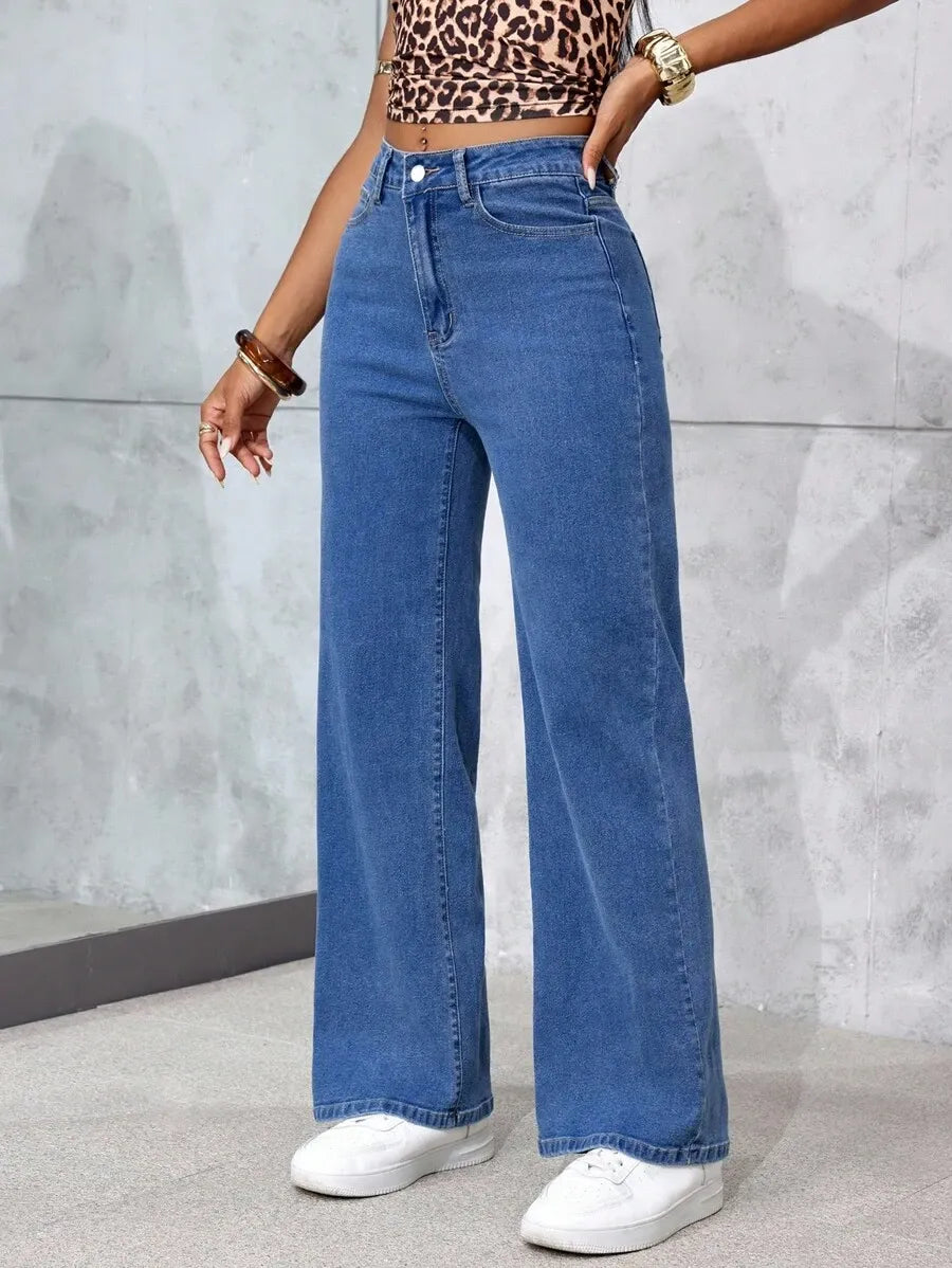 MID RISE BAGGY JEANS