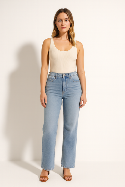 MID RISE SHAPER JEANS