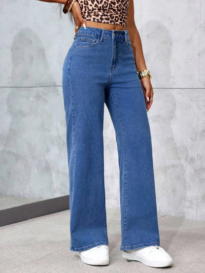 MID RISE BAGGY JEANS