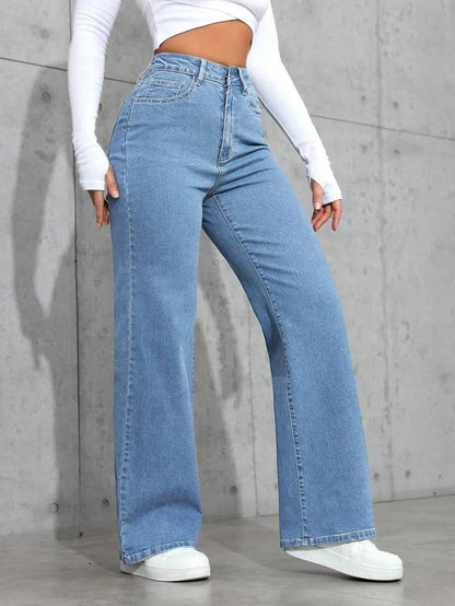 MID RISE BAGGY JEANS